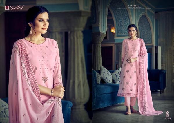 Zulfat Kalakruti Fancy Cotton Printed Dress Materials 